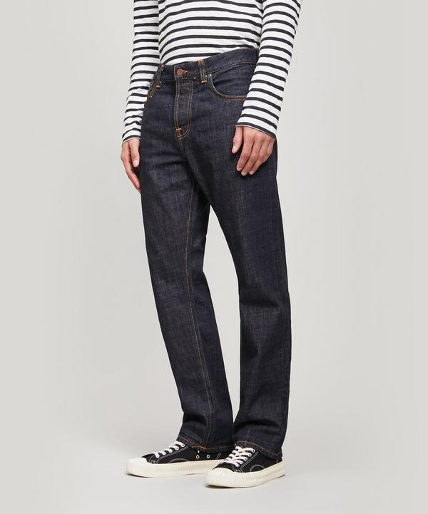 Nudie Jeans Sleepy Sixteen Relaxed Straight Jeans In Rinsed | ModeSens