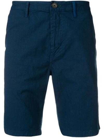 Ps By Paul Smith Slim-fit Deck Shorts In Blue