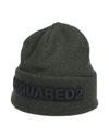 Dsquared2 Hat In Dark Green