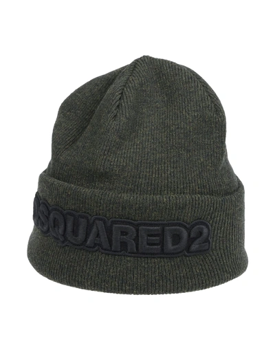Dsquared2 Hat In Dark Green
