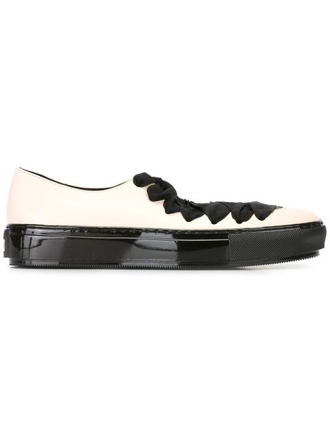 Marni Leather Ballerina Sneakers | ModeSens