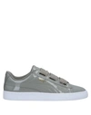 Puma Sneakers In Military Green