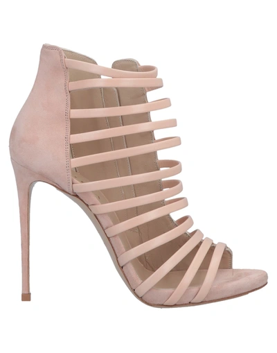 Le Silla Sandals In Pale Pink