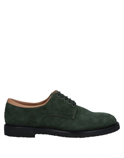 Armando Cabral Laced Shoes In Military Green