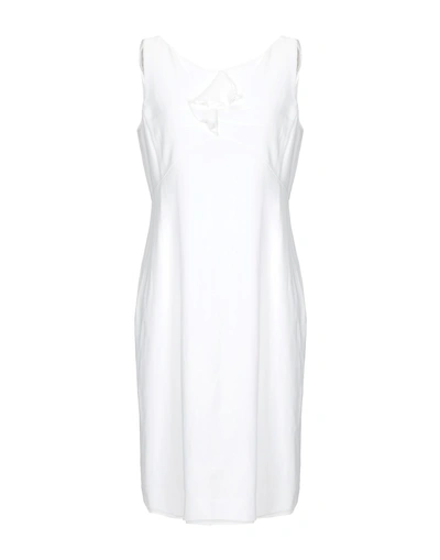 Emporio Armani Knee-length Dress In White