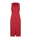 Pinko Midi Dresses In Red