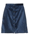 Pinko Mini Skirts In Slate Blue