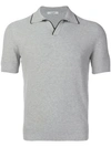 La Fileria For D'aniello Basic Polo Shirt In Grey