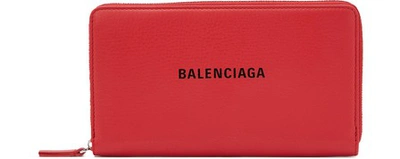 Balenciaga Everyday" Continental Wallet" In 6565