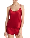 La Perla Silk Cami In Red