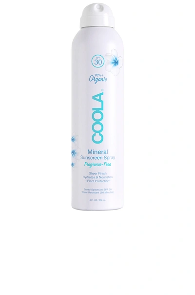 Coola Organic Mineral Spf30 Body Sunscreen Spray In N,a