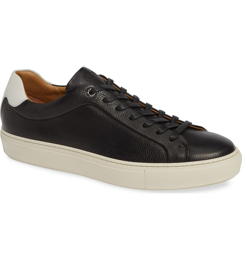 Hugo Boss Mirage Sneaker In Black Leather | ModeSens