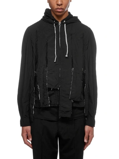 COMME des GARCONS HOMME DEUX Hooded Shirt Pullover Hoodie DK-B042