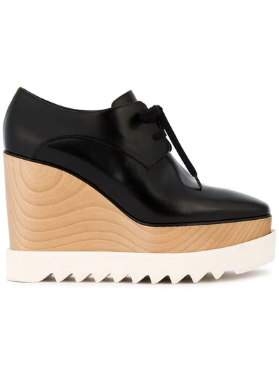 Stella Mccartney Black Elyse Platform Shoes