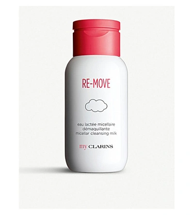 Clarins Re-move Micellar Cleansing Milk (200ml) In White