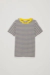 Cos Cotton T-shirt In Blue