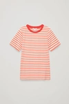 Cos Cotton T-shirt In Orange