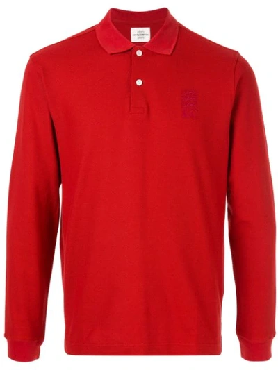 Kent & Curwen Classic Polo Shirt In Red