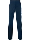 Prada Slim-fit Trousers In Blue