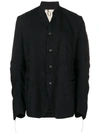Masnada Jacquard Stripe Jacket In Black