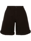 N°21 Flared Shorts In Black