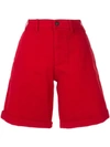 N°21 Flared Shorts In Red