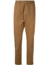 N°21 Straight Chinos In Brown