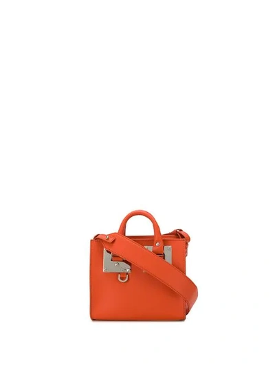 Sophie Hulme Albion Mini Bag In Orange