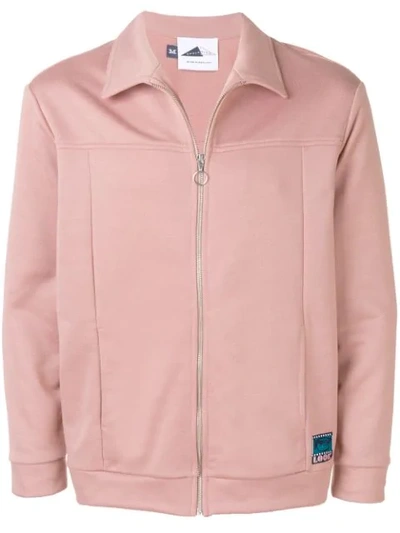 Anglozine Vox Track Jacket In Pink