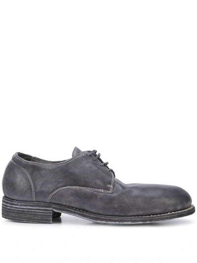 Guidi Derby Shoes In Blue