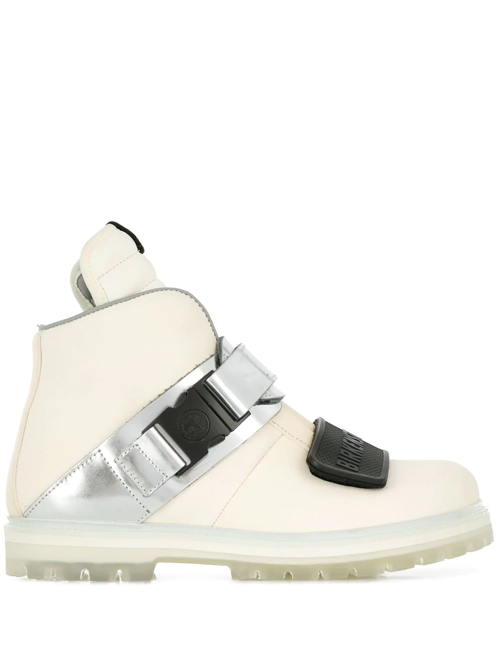 Rick Owens Buckled Snow Style Boots - White | ModeSens