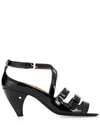 Laurence Dacade Teodora Strappy Sandals In Black