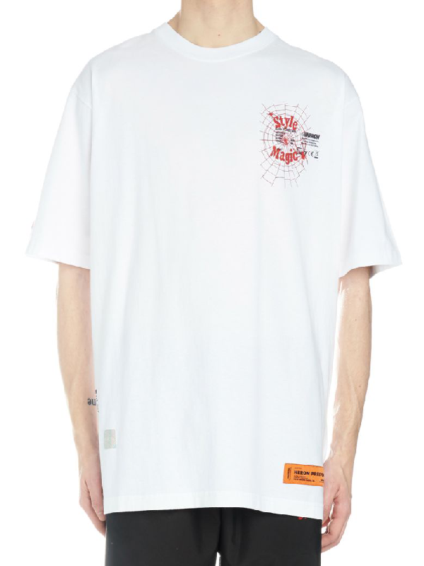 Heron Preston Style Magic T-shirt In White | ModeSens