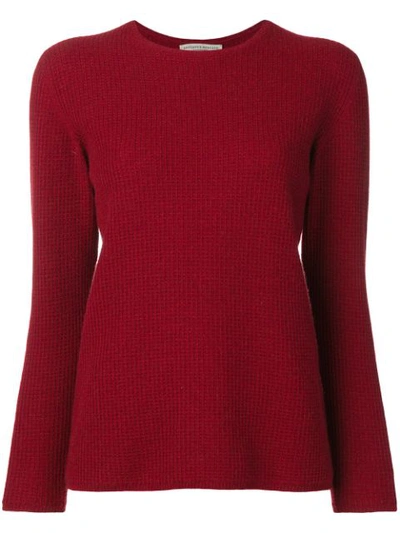 Holland & Holland Cashmere Jumper In Red