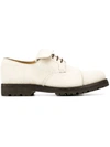 Holland & Holland Calf Leather Lace-up Shoes In White