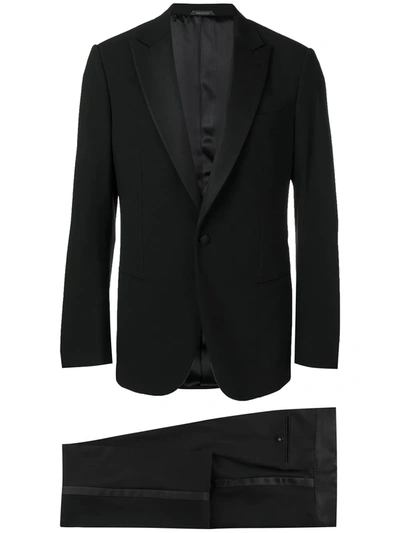 Giorgio Armani Classic Two-piece Suit In Black