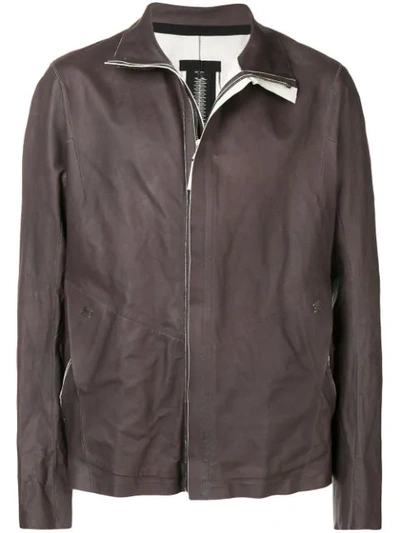 Isaac Sellam Experience Front Zip Jacket In Grey
