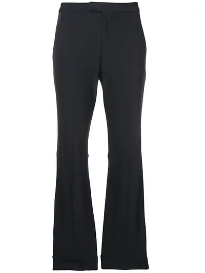 Maison Margiela Cropped Trousers In Black