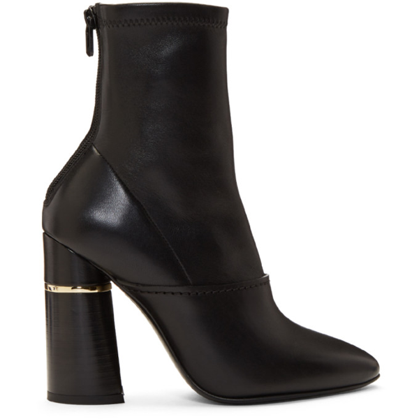 3.1 Phillip Lim Kyoto Leather Sock Boots In Black | ModeSens