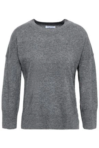Equipment Woman Melanie Wool And Cashmere-blend Sweater Dark Gray
