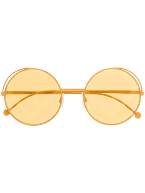 fendi circle glasses