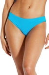 Seafolly Solid Hipster Bikini Swim Bottom In Electric Blue