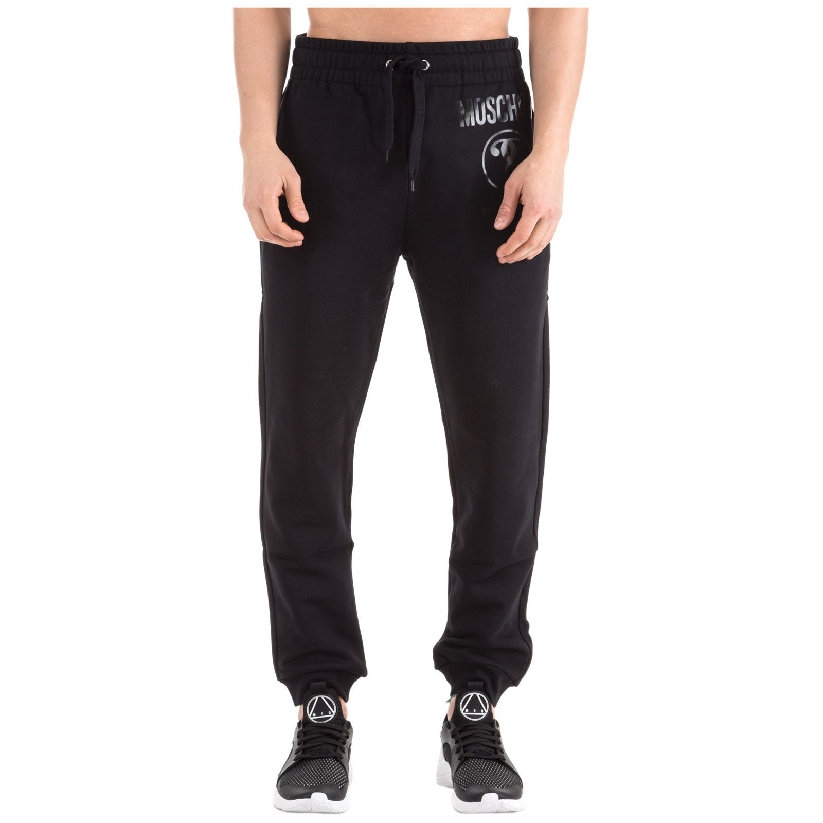 Moschino Men's Sport Tracksuit Trousers In Black | ModeSens