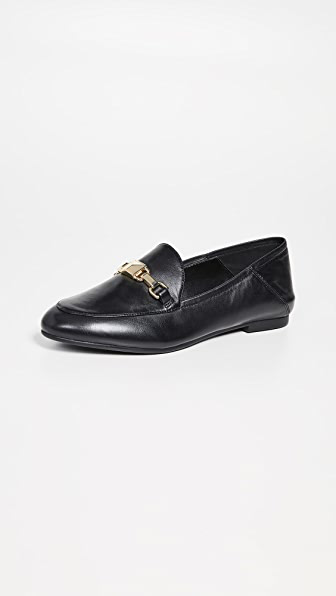 michael kors loafers black
