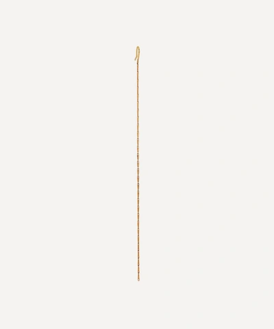 Atelier Vm 18ct Gold Cashmere Single Chain Drop Earring