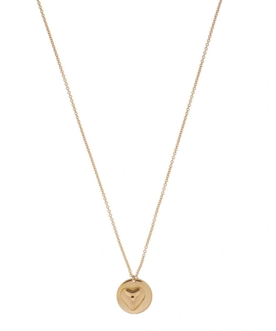 Atelier Vm Gold Mignon Small Heart Pendant Necklace