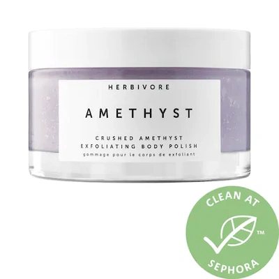 Herbivore Amethyst Body Scrub With Epsom Salt 6.6 oz/ 200 ml