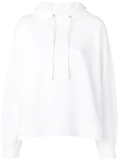 Maison Margiela Aids Charity Print Hoodie In White