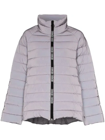 Ienki Ienki Anon Puffer Jacket In Metallic