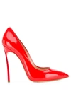 Casadei Pointed Toe Stiletto Pumps In Red